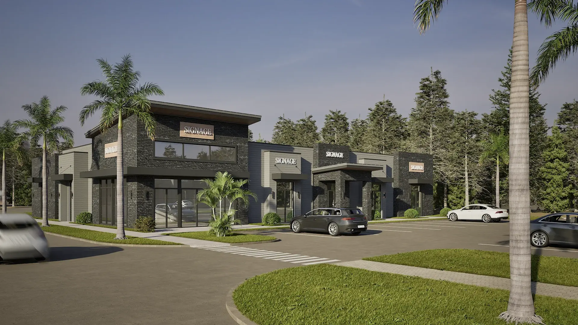 Commercial Development architectural visualization